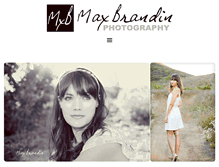 Tablet Screenshot of maxbrandinphotography.com